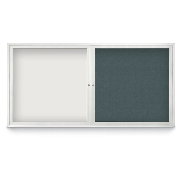 Corkboard, 18"x24", Buff/Bronze